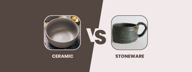 Understand the difference between stoneware and ceramic
