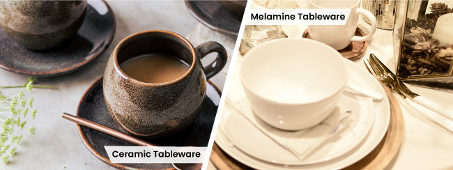 Ceramic or Melamine Tableware – Which is better?